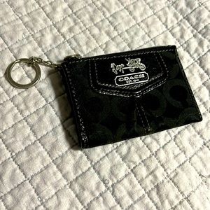 Coach keychain wallet